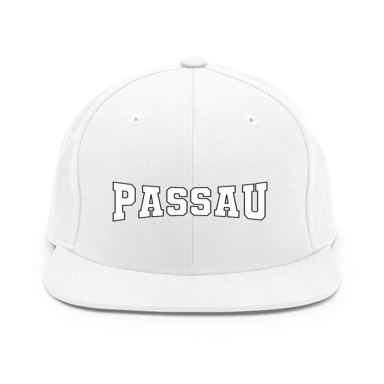 Passau Cap mit Varsity4-Design (Weiß)