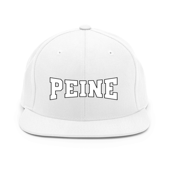 Peine Cap mit Varsity4-Design (Weiß)