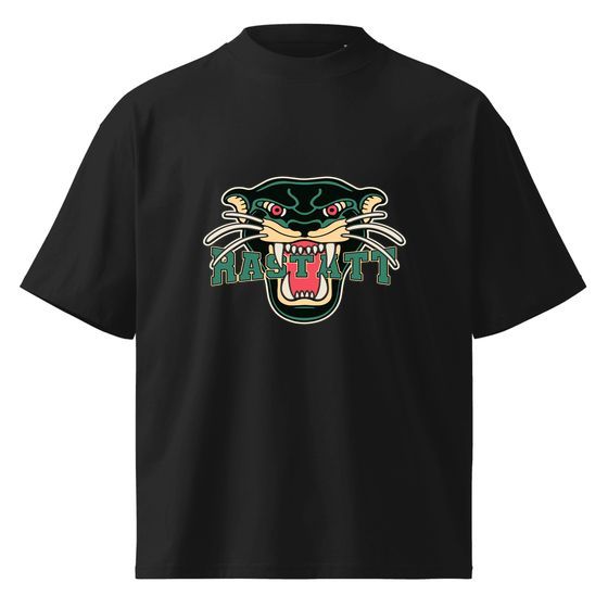 Rastatt T-Shirt mit Panther-Design (Schwarz)