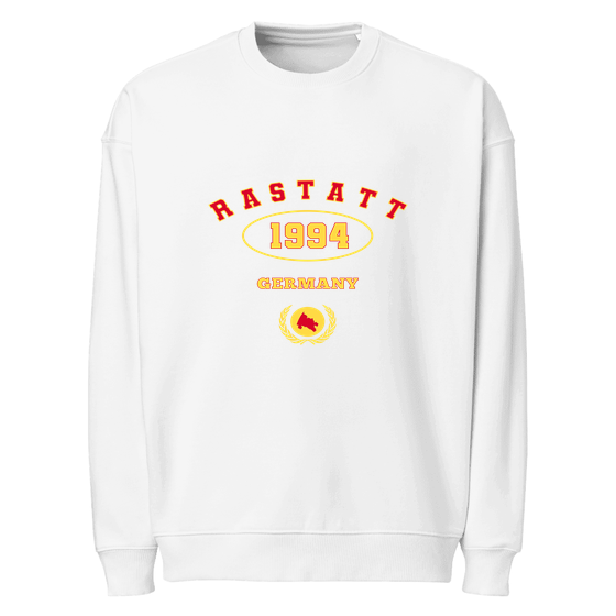 Rastatt Sweatshirt mit University 1994-Design (Weiß)