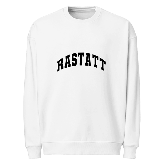 Rastatt Sweatshirt mit Varsity3-Design (Weiß)