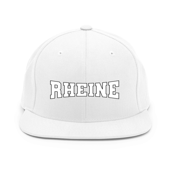 Rheine Cap mit Varsity4-Design (Weiß)
