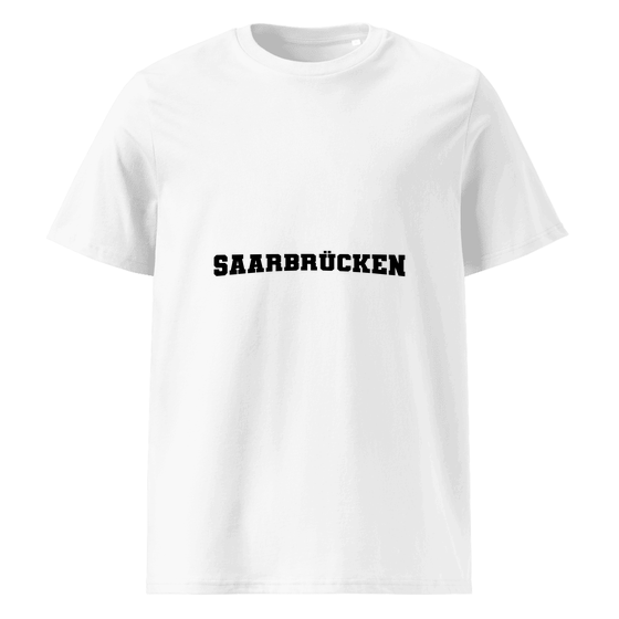 Saarbrücken T-Shirt mit Varsity17-Design (Weiß)