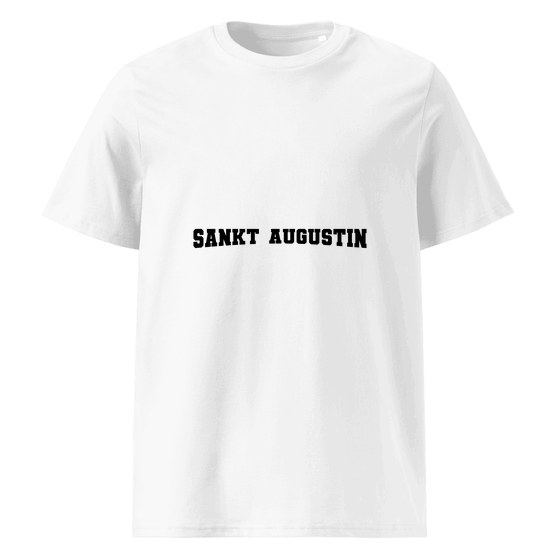 Sankt Augustin T-Shirt mit Varsity17-Design (Weiß)