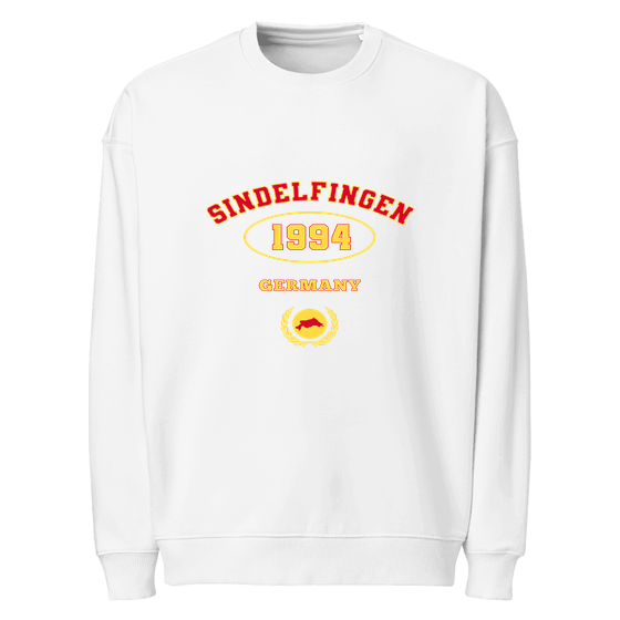 Sindelfingen Sweatshirt mit University 1994-Design (Weiß)