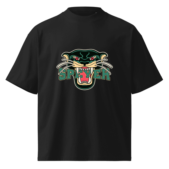 Speyer T-Shirt mit Panther-Design (Schwarz)