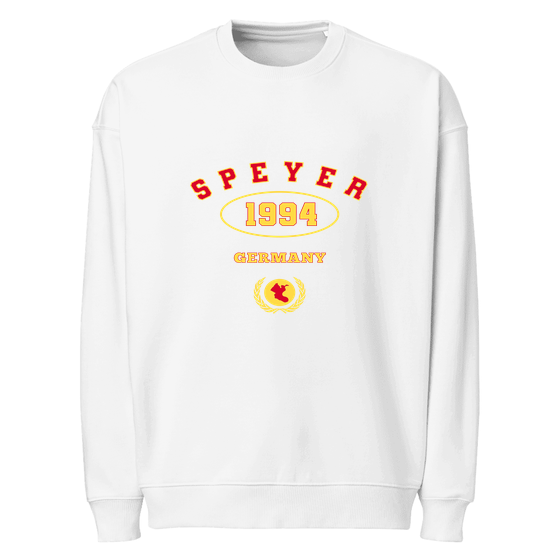 Speyer Sweatshirt mit University 1994-Design (Weiß)