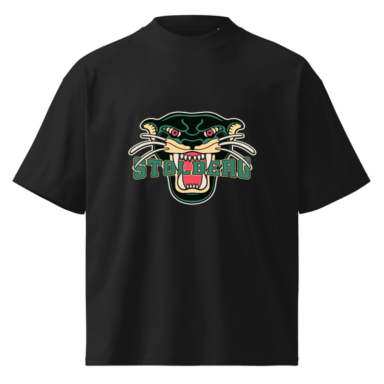 Stolberg T-Shirt mit Panther-Design (Schwarz)
