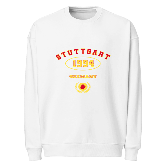 Stuttgart Sweatshirt mit University 1994-Design (Weiß)