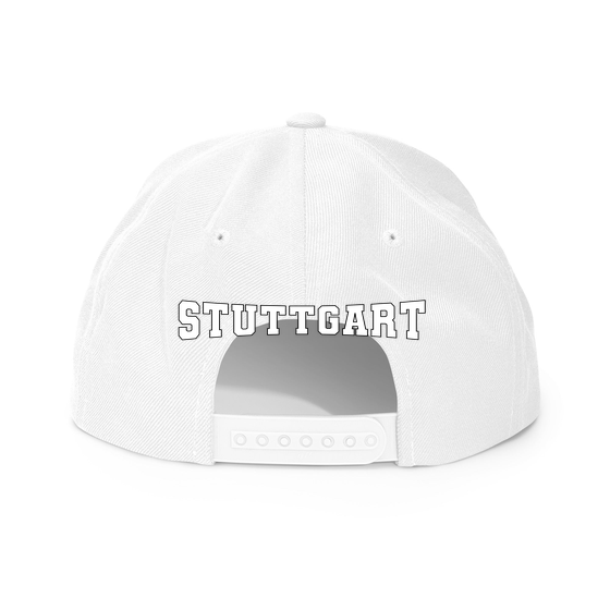 Stuttgart Cap mit Varsity4-Design (Weiß)