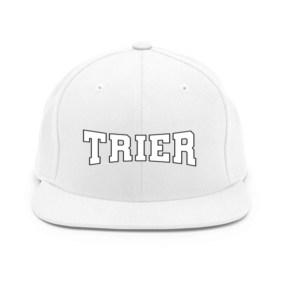 Trier Cap mit Varsity4-Design (Weiß)