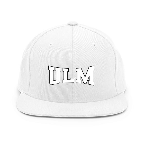 Ulm Cap mit Varsity4-Design (Weiß)