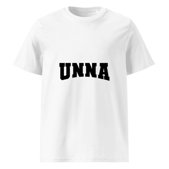 Unna T-Shirt mit Varsity17-Design (Weiß)