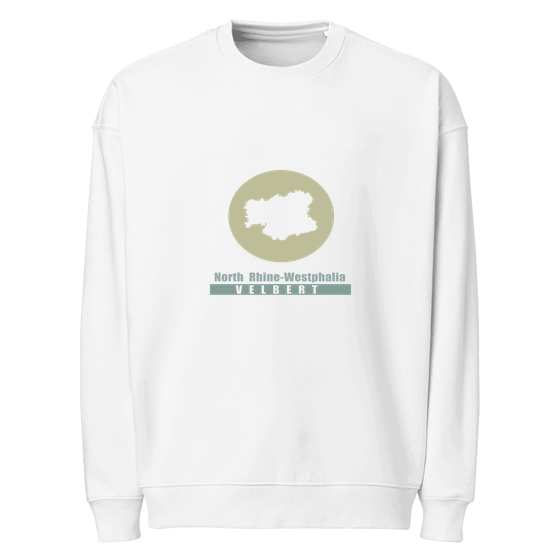 Velbert Sweatshirt mit Minimal Moon-Design (Weiß)