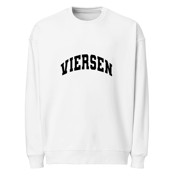 Viersen Sweatshirt mit Varsity3-Design (Weiß)