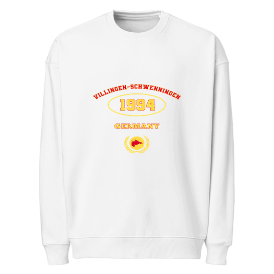 Villingen-Schwenningen Sweatshirt mit University 1994-Design (Weiß)