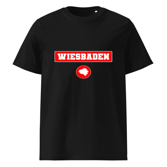 Wiesbaden T-Shirt mit Signal14-Design (Schwarz)