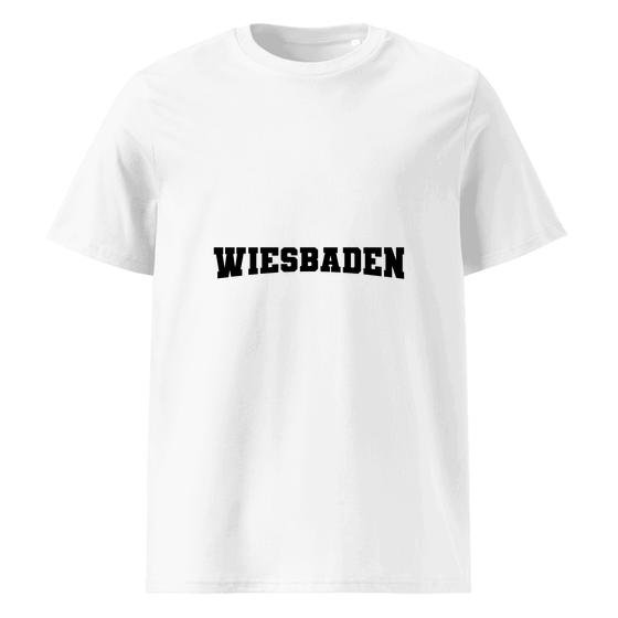 Wiesbaden T-Shirt mit Varsity17-Design (Weiß)