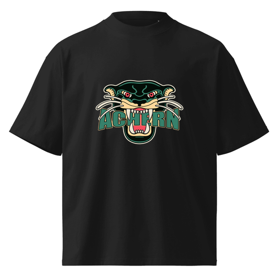 Oversized Unisex Bio-T-Shirt mit breitem Kragen für Achern