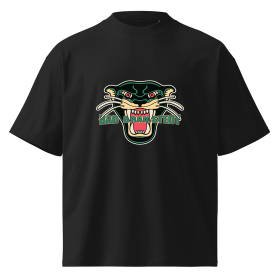 Oversized Unisex Bio-T-Shirt mit breitem Kragen für Bad Bramstedt