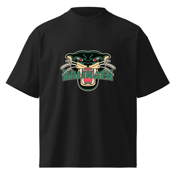 Oversized Unisex Bio-T-Shirt mit breitem Kragen für Balingen