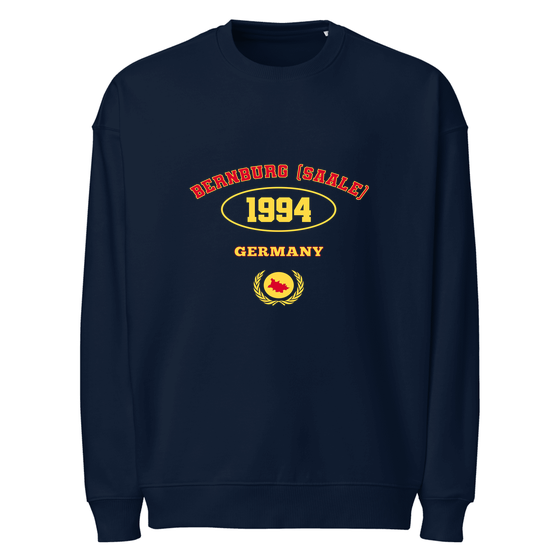 Oversized Unisex Bio-Pullover für Bernburg (Saale)