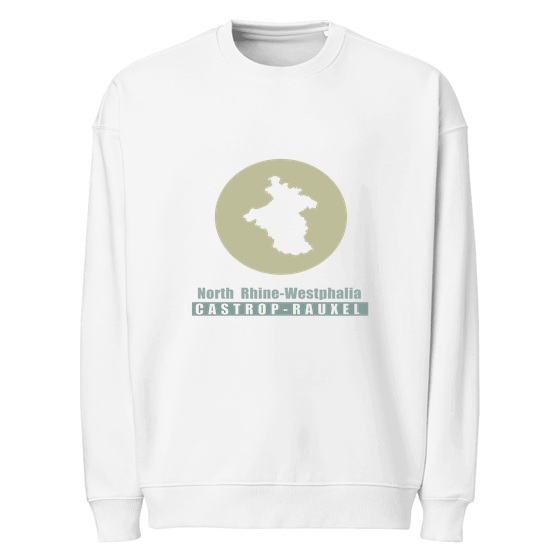 Oversized Unisex Bio-Pullover für Castrop-Rauxel
