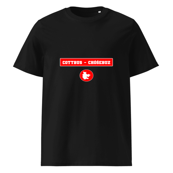 Unisex T-Shirt aus Bio-Baumwolle für Cottbus - Chóśebuz