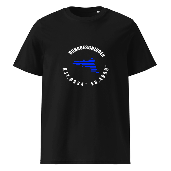 Unisex T-Shirt aus Bio-Baumwolle für Donaueschingen