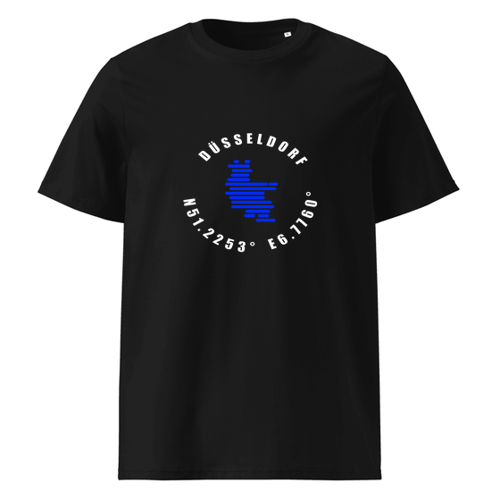 Unisex T-Shirt aus Bio-Baumwolle für Düsseldorf