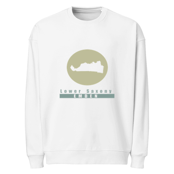 Oversized Unisex Bio-Pullover für Emden