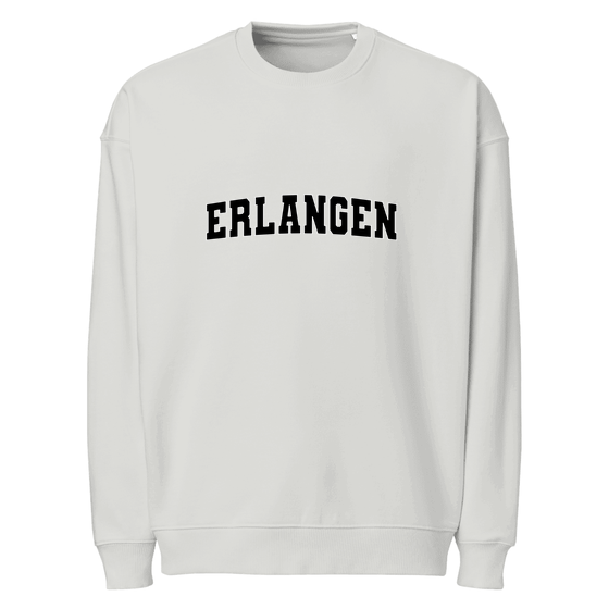 Oversized Unisex Bio-Pullover für Erlangen