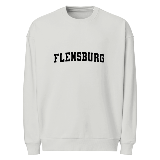 Oversized Unisex Bio-Pullover für Flensburg