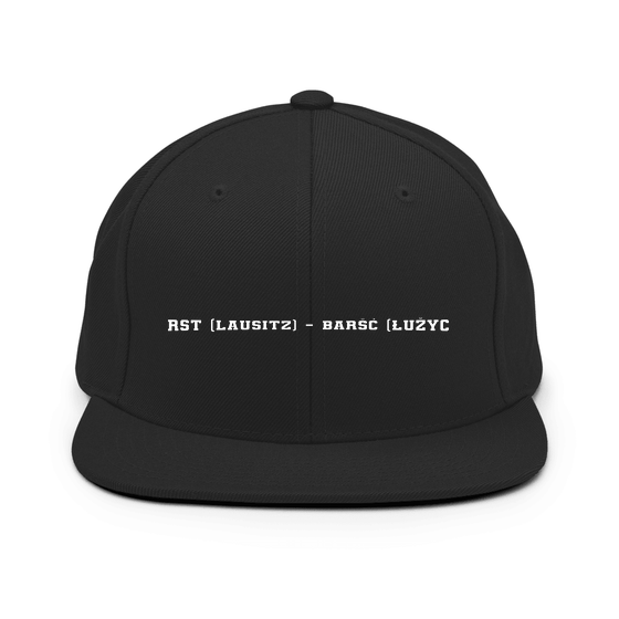 Snapback-Cap für Forst (Lausitz) - Baršć (Łužyca)