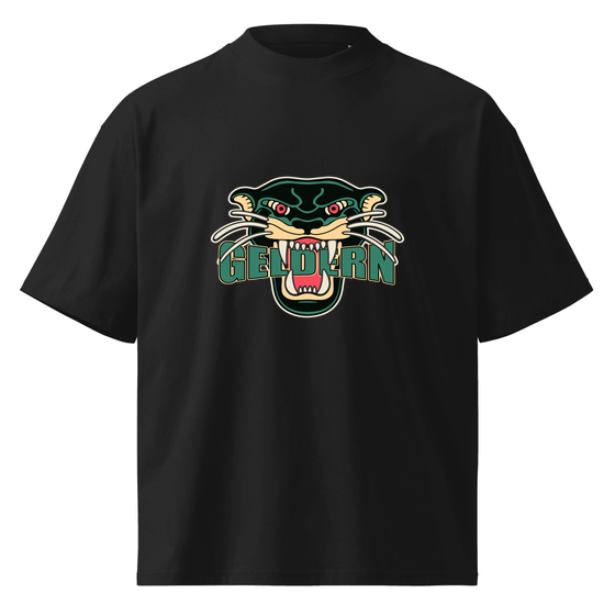 Oversized Unisex Bio-T-Shirt mit breitem Kragen für Geldern