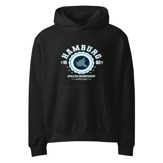 Schwerer Oversized Hoodie für Hamburg