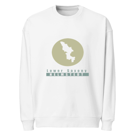 Oversized Unisex Bio-Pullover für Helmstedt