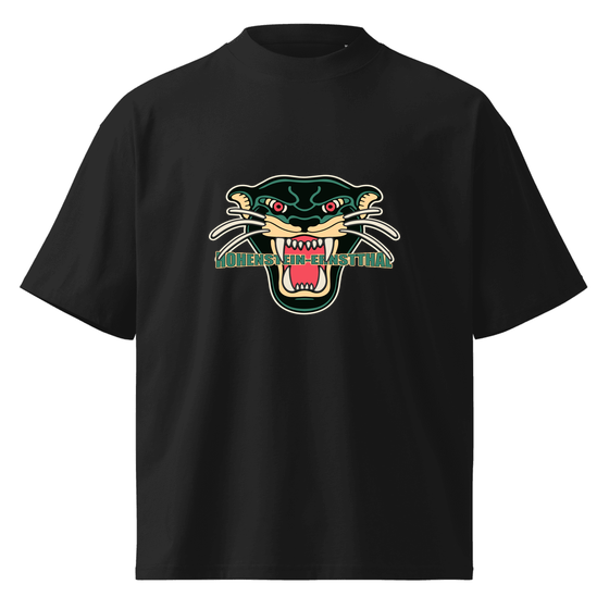 Oversized Unisex Bio-T-Shirt mit breitem Kragen für Hohenstein-Ernstthal