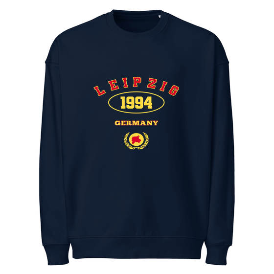 Oversized Unisex Bio-Pullover für Leipzig