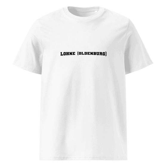 Unisex T-Shirt aus Bio-Baumwolle für Lohne (Oldenburg)