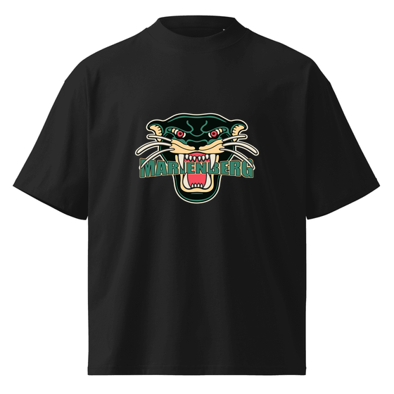 Oversized Unisex Bio-T-Shirt mit breitem Kragen für Marienberg