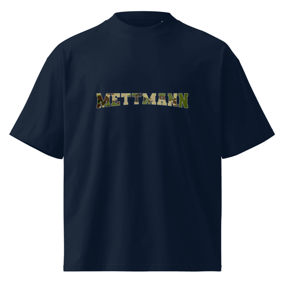Oversized Unisex Bio-T-Shirt mit breitem Kragen für Mettmann