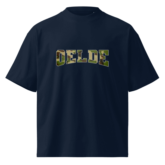 Oversized Unisex Bio-T-Shirt mit breitem Kragen für Oelde