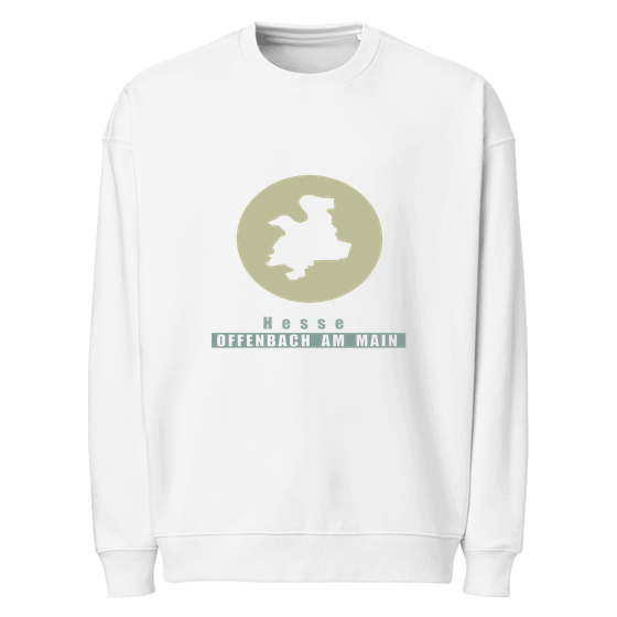 Oversized Unisex Bio-Pullover für Offenbach am Main