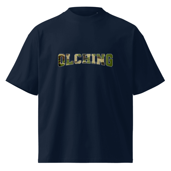 Oversized Unisex Bio-T-Shirt mit breitem Kragen für Olching