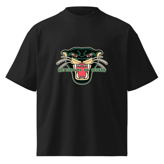 Oversized Unisex Bio-T-Shirt mit breitem Kragen für Rottenburg am Neckar