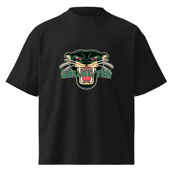Oversized Unisex Bio-T-Shirt mit breitem Kragen für Salzgitter
