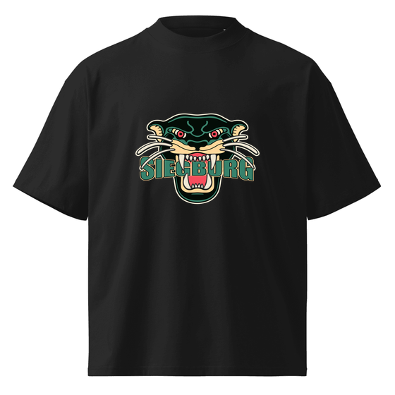 Oversized Unisex Bio-T-Shirt mit breitem Kragen für Siegburg