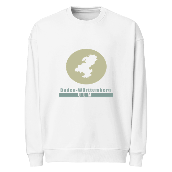 Oversized Unisex Bio-Pullover für Ulm