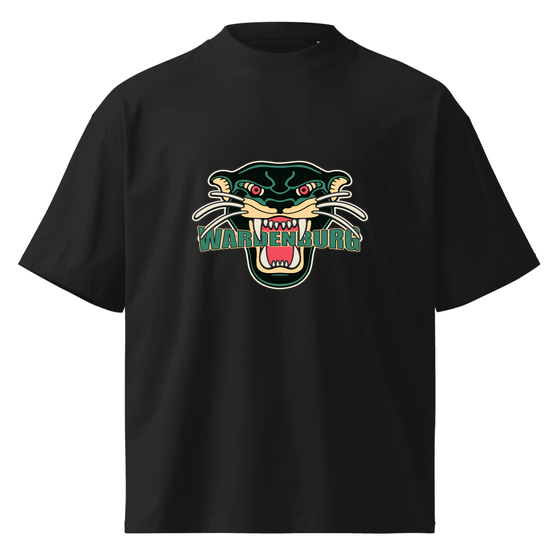 Oversized Unisex Bio-T-Shirt mit breitem Kragen für Wardenburg